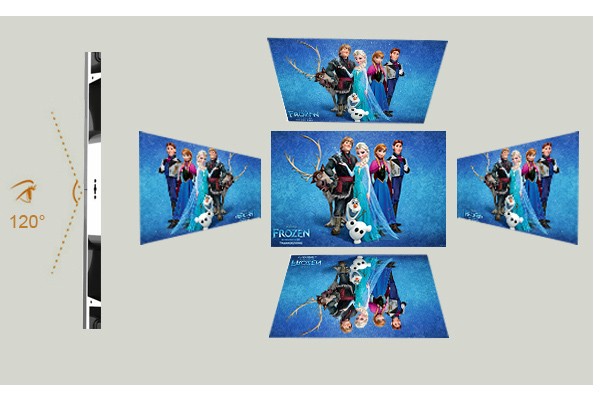 На открытом воздухе автомобиль привел дисплей приведенный СИД Muen дисплея/дисплея такси на открытом воздухе арендный 3