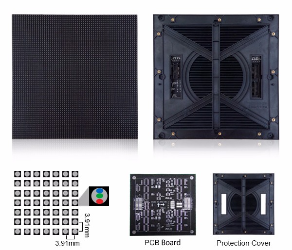 Модуль экрана СИД pantalla P3.91 для крытого 7