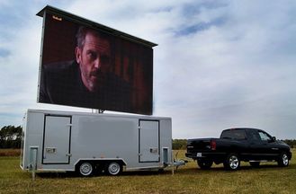 muenled-T16 LED Advertising Trailer/outdoor led billboard