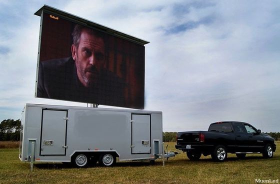 Advertising LED Van Mounted on Truck