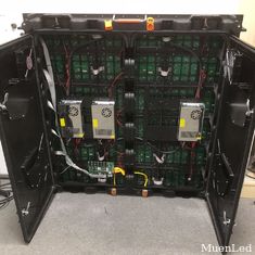 Цвет 10mmstage на открытом воздухе арендного видео высокой яркости экрана P10 приведенного (960X 960mm) ПОЛНЫЙ